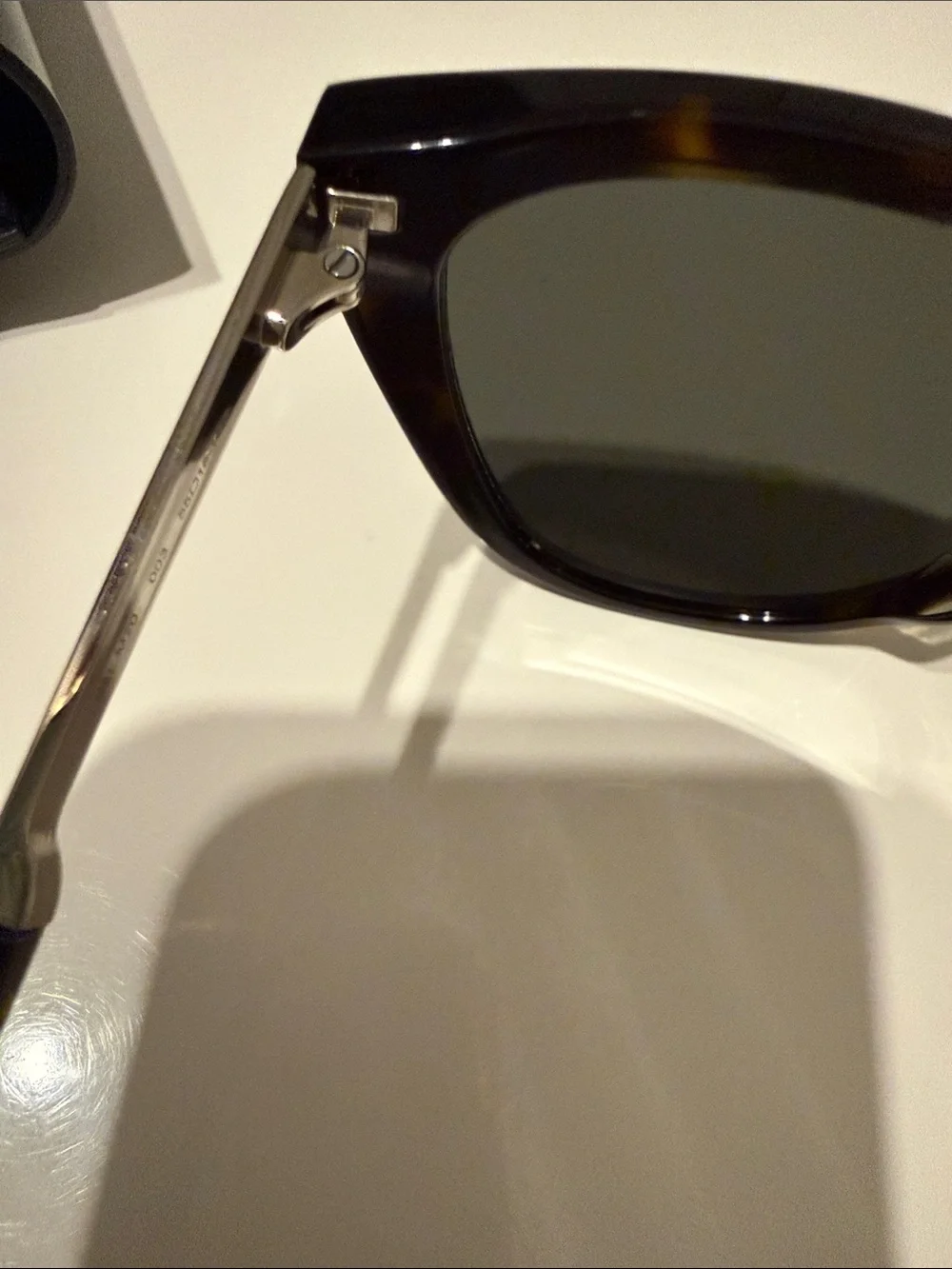 Saint Laurent Women SL-M70 003 Havana Silver Grey